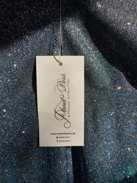 Luxusné trblietavé šaty, rýchle jednanie zľava, 40