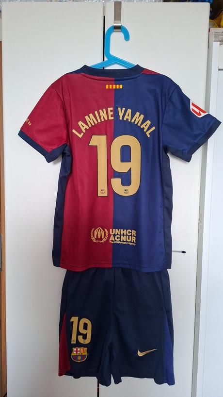 Dres lamine yamal fc barcelona, nike,140