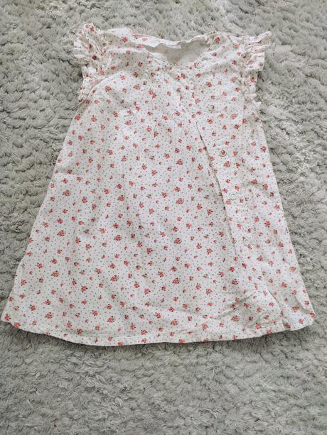 Krásne kvietkovane šaty 12-18, f&f,80