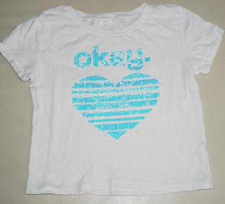 128 next tricko s flitrami,8 r., next,128