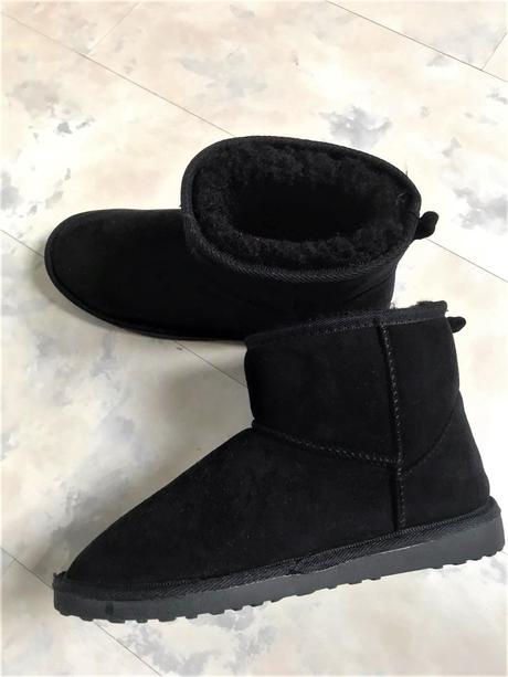 Teplé čižmy s kožušinkou, 38