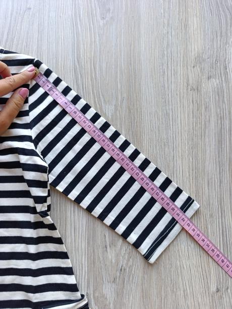 Dievčenské pásikové šaty, 116