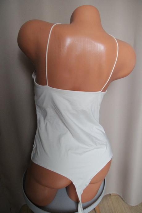 Krémový body top l, h&m,l