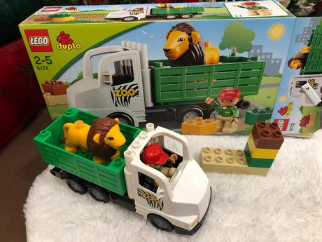 Veľká sada lego duplo zoo safari a dodávka,