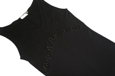 Hennes, malé čierne šaty veľ.36, h&m,36