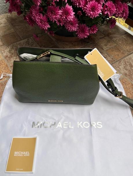 Nová kožená kabelka michael kors s visačkou, michael kors