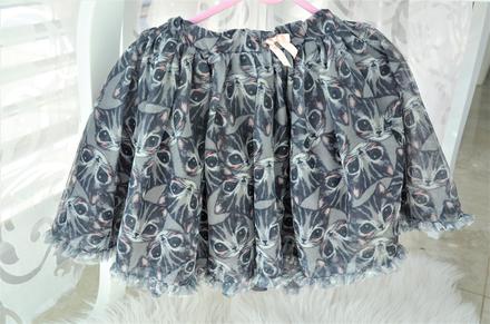 Mačičková tutu sukňa-hm-128, h&m,128