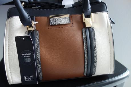 Hneda prakticka kabelka, f&f