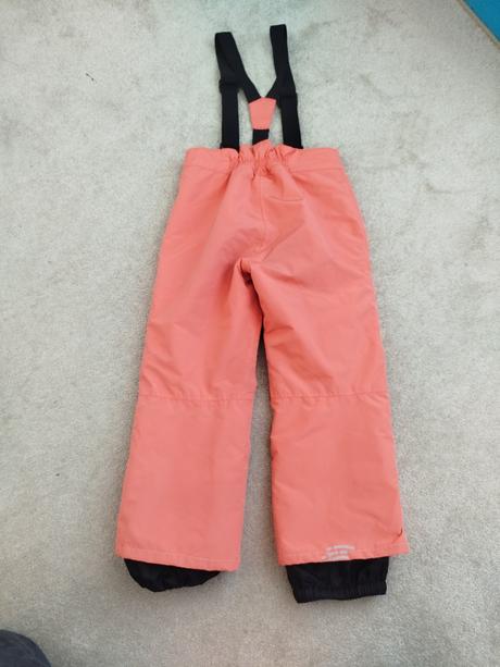 Dievčenské lyžiarske nohavice/oteplovacky, lupilu,128