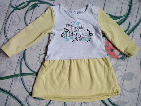 Šaty s mackom pu, disney,92