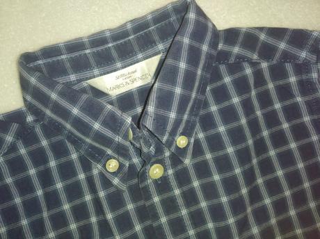 Tmavomodrá košieľka na 5-6 rokov, st michael,116