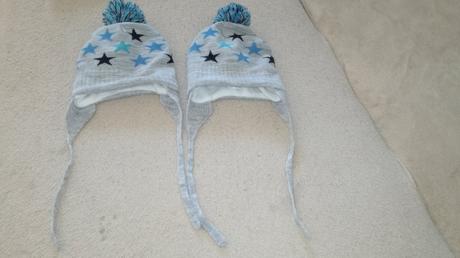 Zimné čiapočky zn. lupilu 62/74, 62