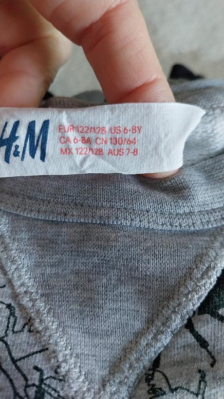 Mikinka chrobáčiky, h&m,122
