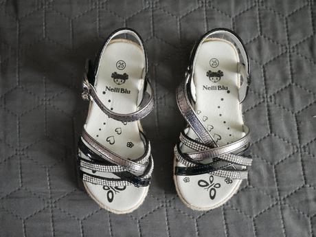 Krasne sandalky s krystalikmi, nelli blu,25