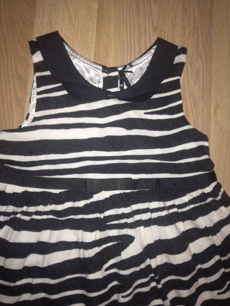 Zebra šaty, next,110