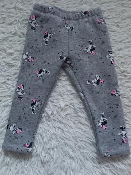 Zateplené legíny minnie, veľ.68/74, disney,68