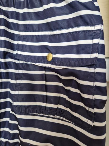 Bunda hm prechodná tmavomodrá, h&m,134