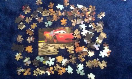 Cars - puzzle 3d, 