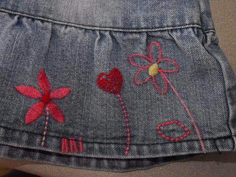 Džínsová volánová suknička ladybird, ladybird,86