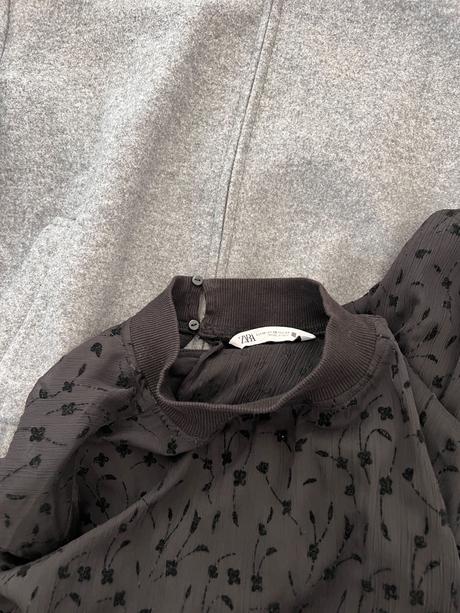 Čierny top zara, zara,xs