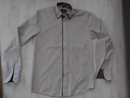 Košeľa č.39 slim fit 176-182, 39