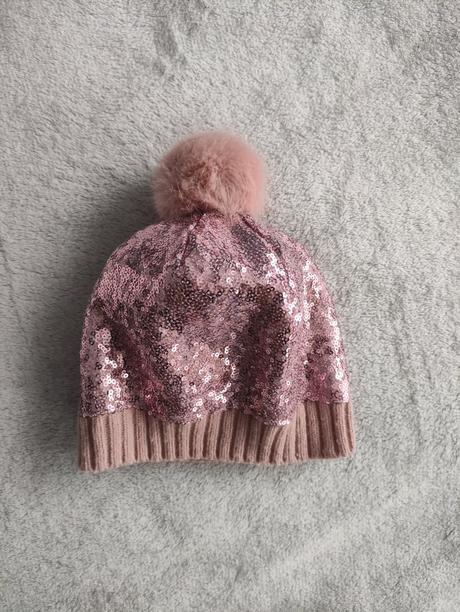 Trblietavá čiapka 104, h&m,104