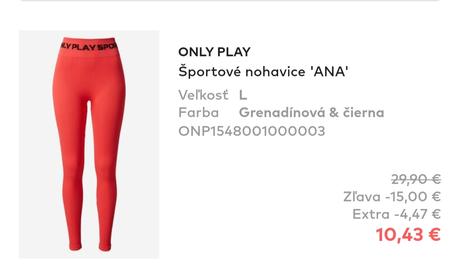 Športové nohavice, m