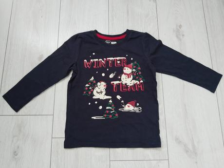 Tričko zimný motív, 110
