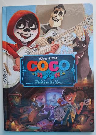 Kniha disney pixar "coco", 