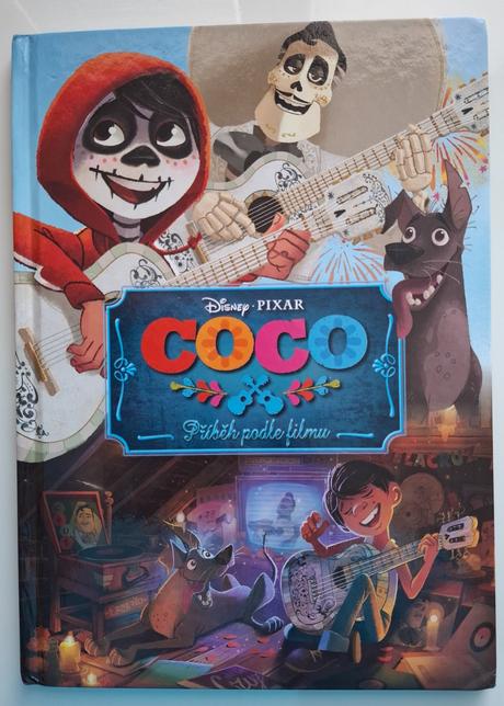 Kniha disney pixar "coco", 