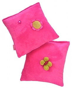 Vankúš pink meadow, 