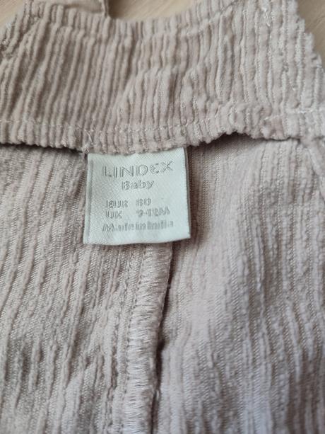 Menčestrové nohavice na traky lindex, lindex,80