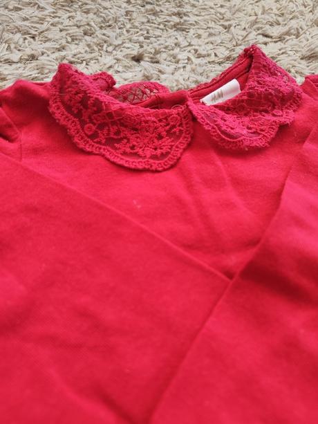 Slávnostné body s golierom, h&m,92