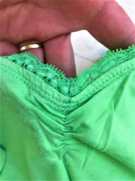 Jemné tielko s krajkou, fishbone,34