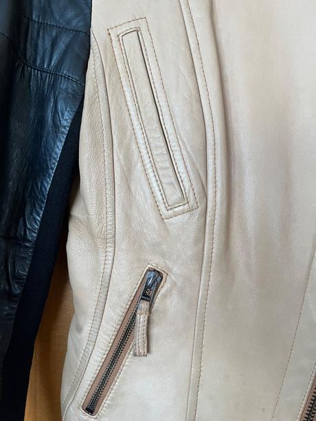 Kožená bunda zara basic, zara,xs