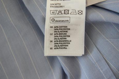 Bledo modra biznis košeľa, xs, h&m,xs