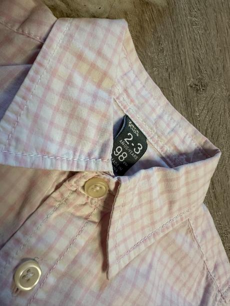 Károvaná košielka, zara,98