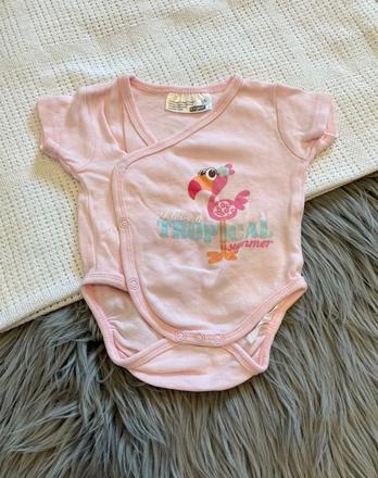 Dievčenské body s flamingom ergee (56), ergee,56