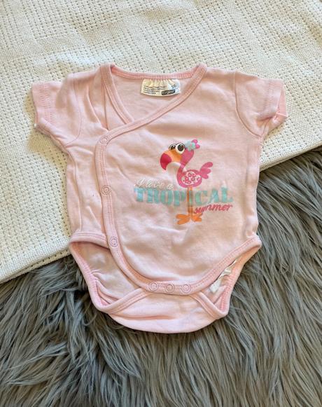 Dievčenské body s flamingom ergee (56), ergee,56