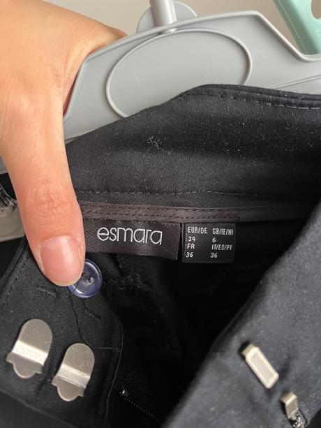 Čierne nohavice, esmara,xs