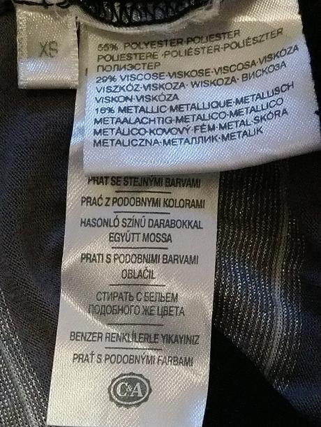 Dámsky predĺžený top, clockhouse, clockhouse,xs