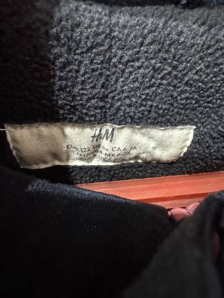 Zimná bunda, h&m,122