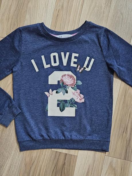 Tenká mikina, h&m,122