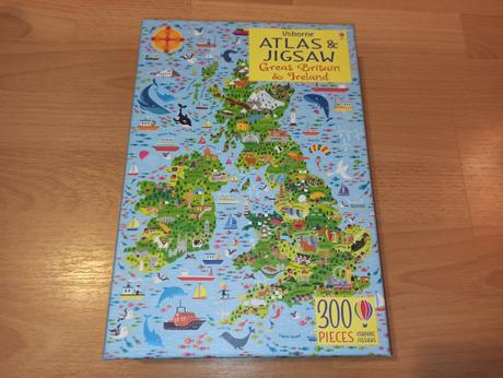 Usborne atlas & jigsaw great britain + ireland, 