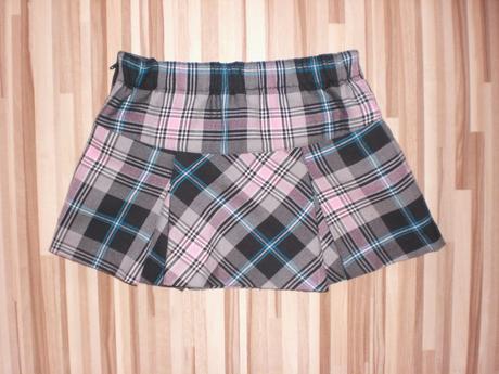 Károvaná sukňa, h&m,98