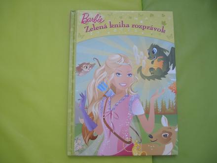 Barbie zelená kniha rozprávok,