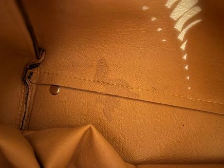 Kozena talianska kabelka v horcicovej farbe, 