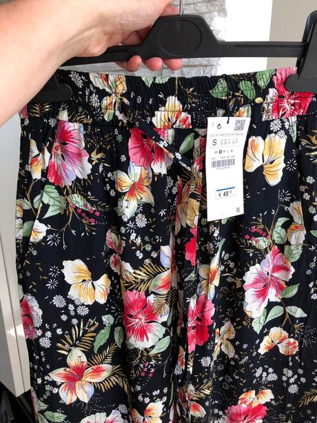 Zara nohavice palazzo, zara,s