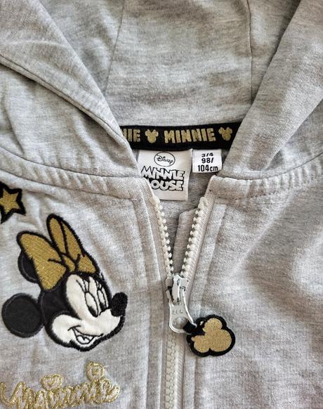 Mikina minnie mouse 98-104 na 3-4 roky, disney,98