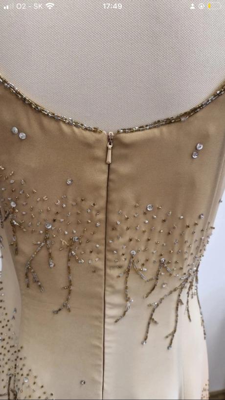 Luxusné spoločenské šaty orihel m/l, m